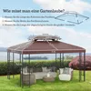 Toit de rechange Outsunny pour pavillon de jardin Voir les images du produit 3