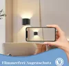 ZMH Led Wall Light Indoor & Outdoor Black Wall Lamp 04 Anteprima dell’immagine prodotto 3