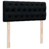vidaXL Boxspringbett mit Matratze Schwarz 120x190 cm Stoff Produktbild-Vorschau 7