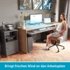 SUNTEC CoolBreeze Sensation Desk +, Schwarz, Weiß, Tisch, 7 Produktbild-Vorschau 7