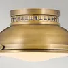 Deckenleuchte, Stahl, Glas, Messing, D 32,3 cm Produktbild-Vorschau 11