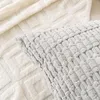 4er Set Deko Kissenbezug 40x40 cm, Grau Kordsamt Kissen Produktbild-Vorschau 4