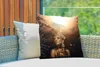 MuchoWow® Outdoor Kissen - Frau mit goldener Körperbemalung Produktbild-Vorschau 3