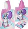 Badeponcho Kinder Badetuch Poncho mit Kapuze  Weich Produktbild-Vorschau 8