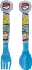 Pokemon Pikachu Kinder 4 tlg. Set 3 Kammern Brotdose Gabel Produktbild-Vorschau 4