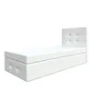 Bett, Boxspringbett MERA PREMIUM MINI 100x200cm + Topper Produktbild-Vorschau 2