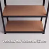 IvoQ Étagère de rangement noire - Étagère de stockage en Voir les images du produit 4