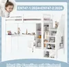 Flieks Lit superposé 90x200cm avec bureau et étagère, lit Voir les images du produit 8