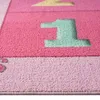 Prinzessinnen Hüpfspiel Kinder Spielteppich mit Herzen in Produktbild-Vorschau 3