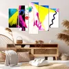Bild auf Leinwand - Leinwandbild - Frau Modell - 150x100cm Produktbild-Vorschau 7