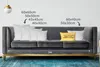 MuchoWow® Zierkissen Sofakissen Wohnzimmer Dekokissen 50x30 Produktbild-Vorschau 3