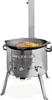 Utschak Timur Ø50 cm Edelstahl mit Kazan 22L Gasbrenner Produktbild-Vorschau 2