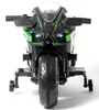 Playhouse Kinder Elektro Motorrad H2R, Ledersitz, Eva Produktbild-Vorschau 5