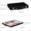 Hochwertiges Backgammon Koffer-Set mit 4 Würfeln, 30 Produktbild-Vorschau 4