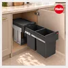 Hailo Tandem 3666741 Abfallsammler 2x15 L Vollauszug Produktbild-Vorschau 3