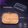 Lacers Purpleline 640ml Butterdose aus Glas mit Produktbild-Vorschau 3