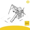 Spielturm Wickey MultiFlyer mit Holzdach mit Produktbild-Vorschau 7