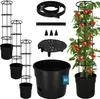 KOTARBAU® 3er Set Tomatenpflanze Pflanzkübel ⌀ 30 cm mit Produktbild-Vorschau 1
