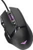 A black gaming mouse with pink accents is shown against a white background. Produktbild-Vorschau