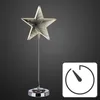 LED Stern Infinity Spiegel 45 cm Standfuß Deko Indoor Produktbild-Vorschau 2