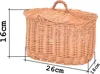Aqbau Weiden-Kosmetikkorb mit Deckel, 26 x 18 x 16 cm Produktbild-Vorschau 7
