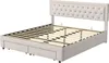 Fortuna Lai Lit tapissier 160x200 cm, Boxspring hydraulique Voir les images du produit 6