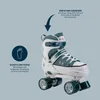 HUDORA Rollerblades Sneaker Midnight, Taglia 28 Anteprima dell’immagine prodotto 6