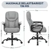 Yaheetech Bürostuhl Computerstuhl, ergonomischer Drehstuhl, Produktbild-Vorschau 3