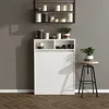 Skye Decor, Bracked - White, skládací stoly, bílé, 70 x 96 Náhled obrázku produktu 3