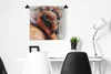 MuchoWow® Wandteppich Wandbehang Flamingo - Rauch - Zeitung Produktbild-Vorschau 3