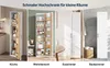 Armoire haute 40x40x183, avec étagères derrière la porte, Voir les images du produit 17