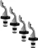 set di 4 tappi per bottiglie di vino con leva per bottiglie Anteprima dell’immagine prodotto 1
