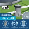 Bestway Steel Pro 56424, 5700 l, Gerahmter Pool, Blau, 34,7 Produktbild-Vorschau 28