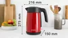 Electric kettle Bosch TWK 7L464  2400 W  1.7 l Red Produktbild-Vorschau 16