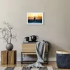 Gerahmtes Poster - Weißer Rahmen - Feld Nebel Natur Baum - Produktbild-Vorschau 7