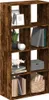 A multi-compartment bookshelf filled with various decorative items and books. Anteprima dell’immagine prodotto