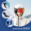 Qunature Lunettes de ski Lunettes de neige Protection UV Voir les images du produit 6