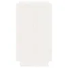 vidaXL Weinregal Weiß 55,5x34x61 cm Massivholz Kiefer Produktbild-Vorschau 6