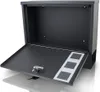 Bituxx Briefkasten mit Zeitungsfach Dunkelgrau MS-14701 Produktbild-Vorschau 3
