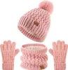 Mütze Schal und Handschuhe Kinder Winterset Warm Bequem 3-9 Produktbild-Vorschau 1