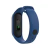 A blue fitness tracker is shown against a white background. Produktbild-Vorschau