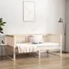 vidaXL Denná posteľ bez matraca 100x200 cm z masívneho Náhľad obrázku produktu 4