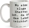 Mr. & Mrs. Panda Tasse Spruch Kluge Ehefrau - Weiß - Produktbild-Vorschau 3