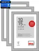 DEHA Design hliníkový rám na portrét, rám na obraz 3er SET Náhled obrázku produktu 1