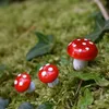 Funghi artificiali su piume Funghi ornamentali Decorazioni Anteprima dell’immagine prodotto 8