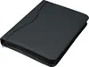 A black ring binder folder is shown on a white background. Produktbild-Vorschau