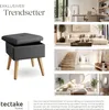 TecTake 403976, Šedá, Polyester, MDF Náhled obrázku produktu 6