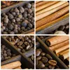 Wanduhr - Rund - Glasuhr - Zimt Vanille Kaffee Getreide - Produktbild-Vorschau 8