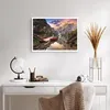 Poster - Poster ohne Rahmen - Boote Berge See - 70x50 cm - Produktbild-Vorschau 5