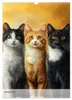 Katzen (Wandkalender 2027 DIN A3 hoch), CALVENDO Produktbild-Vorschau 4